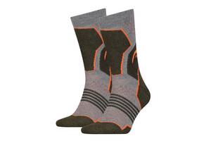 Носки Head Hiking Crew Unisex 2-pack 35-38 Grey/Green 781001001-159