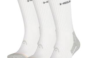 Носки Head Performance Crew 3-pack 35-38 white/gray 741020001-300