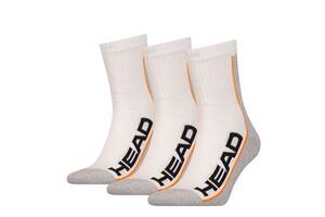 Носки Head Performance Short Crew 3-pack 35-38 white/gray 781010001-062