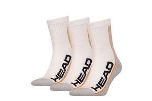 Носки Head Performance Short Crew 3-pack 35-38 White/Grey 781010001-062