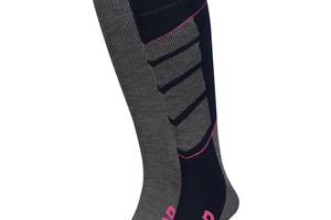 Носки Head Unisex Ski V-Shape Kneehigh 2-pack blue/gray — 791004001-462 43-46