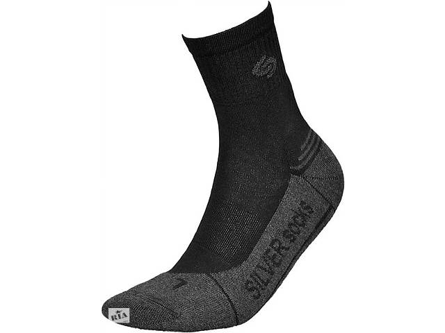 Носки InMove Athletic Deodorant Silver 41-43 Black/Anthracite (1026-adsblackanthracite41)