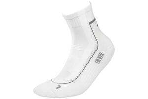 Носки InMove Runner Deodorant Silver 35-37 White/Light grey (1026-rdswhitelightgrey353)