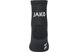 Носки Jako Sportsocken Kurz 3-pack 39-42 black 3943-08