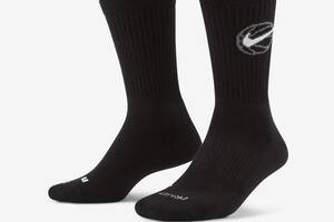 Носки Nike Everyday Crew Basketball Socks 3-pack 38-42 black DA2123-010