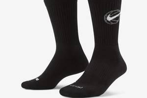 Носки Nike Everyday Crew Basketball Socks 3-pack 42-46 black DA2123-010