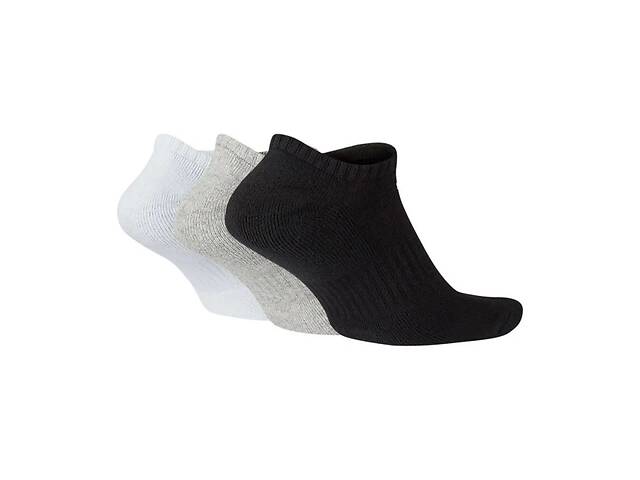 Носки Nike Everyday Cush Ns 3-pack 38-42 black/gray/white SX7673-964