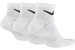 Носки Nike Everyday Cushion Ankle 3-pack 38-42 white SX7667-100
