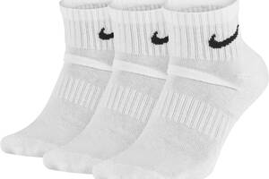 Носки Nike Everyday Cushion Ankle 3-pack 38-42 White SX7667-100