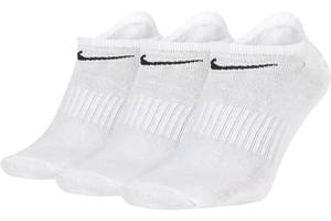 Носки Nike Everyday Lightweight No Show 3-pack 38-42 White SX7678-100