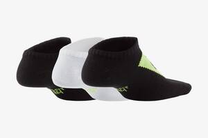 Носки Nike Everyday Ltwt Ns 3-pack 38-42 black/white/green SK0054-901