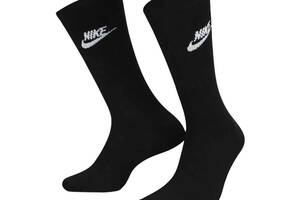 Носки Nike U NK NSW EVERYDAY ESSENTIAL CR - DX5025-010 38-42 Черный