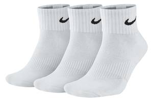 Носки Nike Value Cush Ankle 3-pack 38-42 White SX4926-101