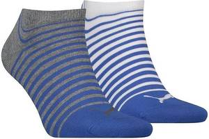 Носки Puma Sneaker 2-pack 35-38 blue/gray/white 101001001-023