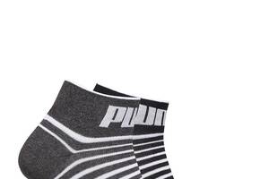 Носки Puma Sneaker 2-pack 39-42 black/gray/white 101002001-022