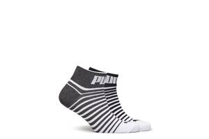 Носки Puma Unisex Sneaker 2-pack 35-38 Black/Grey/White 101002001-022