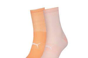 Носки Puma Women's Classic Socks 2-pack 39-42 Light oragne/Pink 103003001-010