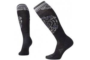 Носки Smart Wool Wm's PhD Ski Light Elite Pattern Charcoal M (1033-SW 01369.003-M)