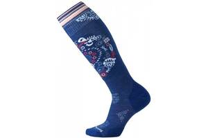 Носки Smart Wool Wm's PhD Ski Light Elite Pattern Dark Blue M (1033-SW 01369.491-M)