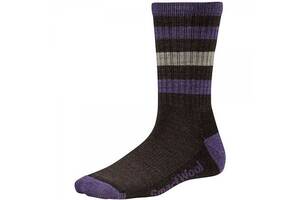 Носки Smart Wool Wm’s Striped Hike Light Crew Aubergine M (1033-SW SW143.762-M)