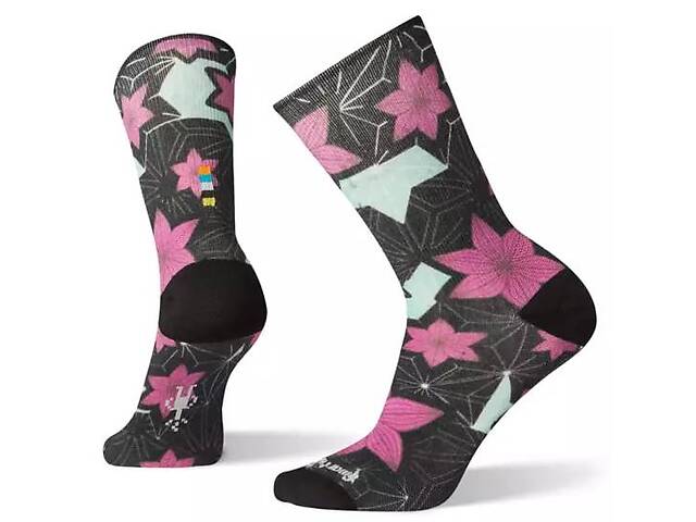 Носки Smartwool Wm's Curated Kimono Flower Crew M Multi Color Smart Wool (1033-SW 03911.150-M)