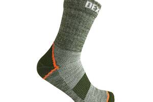 Носки водонепроницаемые Dexshell Terrian Walking Ankle XL Зеленые