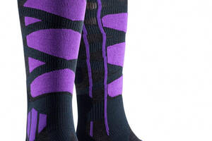 Носки X-Socks Ski Control 4.0 Women 35-36 Черный/Фиолетовый (1068-XS-SSKCW19W 35-36 G0)