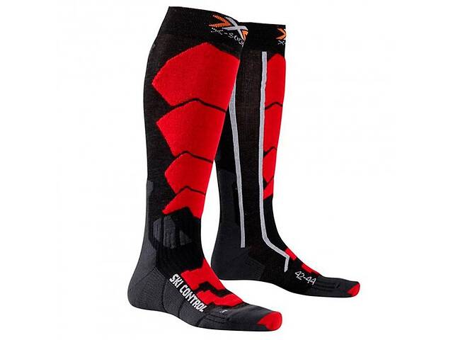 Носки X-Socks Ski Control 45-47 Черный/Красный (1068-X20409 45-47)