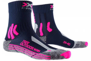 Носки X-Socks Trek Outdoor Women 41-42 Черный/Фиолетовый (1068-XS-TS13S19W 41-42 A0)