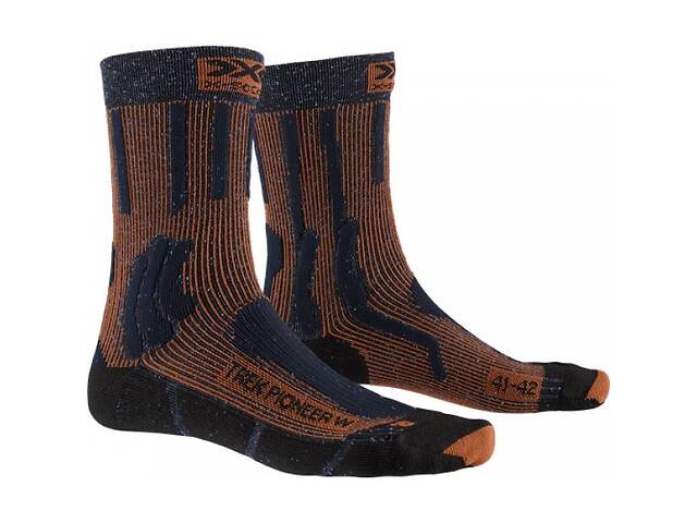 Носки X-Socks Trek Pioneer Women 35-36 Черный/Оранжевый (1068-XS-TS09S19W 35-36 A0)