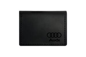 Обложка для автодокументов Anchor Stuff Audi Черный (as150401-9)