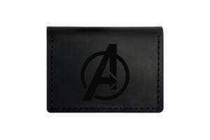 Обложка для автодокументов Anchor Stuff Avengers Черный (as150401-5)