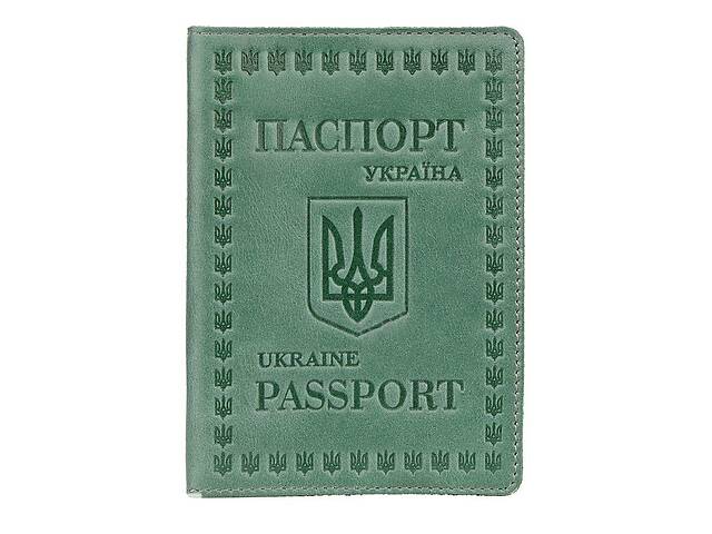 Обложка для паспорта Shvigel Зеленый (16134)