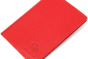 Обложка на паспорт из натуральной кожи GRANDE PELLE 11484 Красный
