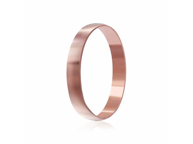Обручальное кольцо серебряное Silvex 925 позолоченное К3/801 - 20