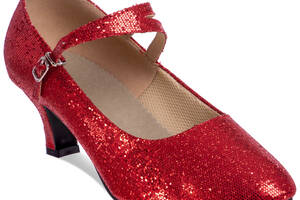 Обувь для бальных танцев женская Стандарт Zelart DN-3691 размер 34 Красный