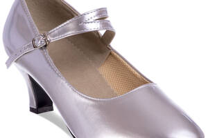 Обувь для бальных танцев женская Стандарт Zelart DN-3691 размер 36 Серый