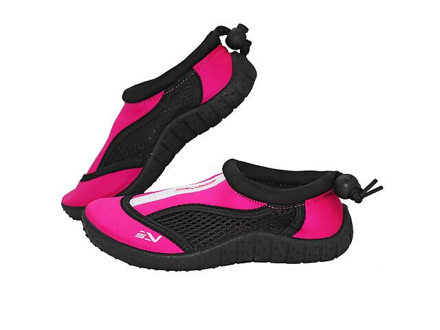 Взуття для пляжу і коралів (аквашузи) SportVida SV-GY0001-R32 Size 32 Black/Pink