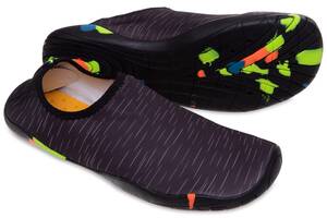 Обувь для пляжа и кораллов SP-Sport ZS002-13 размер 41 Черный-серый