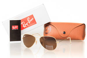 Очки Ray Ban 3025brown (o4ki-7545) Золотой