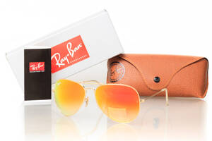 Очки Ray Ban 3027orange-g Золотой (o4ki-7557)