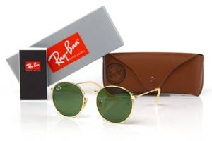 Очки Ray Ban 3447-green-g (o4ki-12451) Золотой