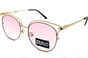 Очки солнцезащитные женские Bravo 9704-c5 Розовый
