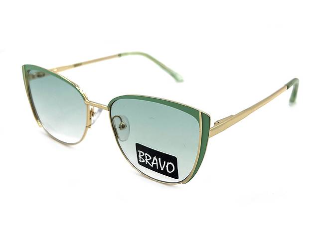 Очки солнцезащитные женские Bravo 9710-c5 Зелёный
