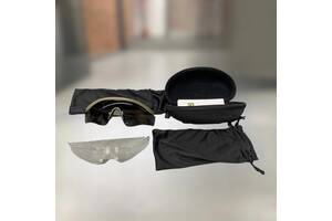 Очки защитные баллистические Revision Sawfly Max Tan 499, р. L, большие, очки тактические сертифицированные