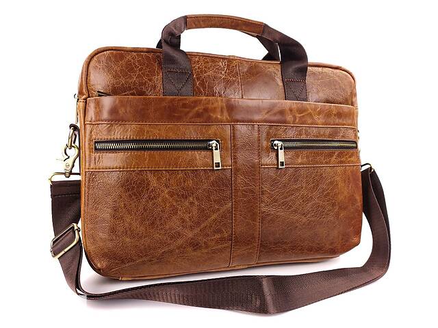 Офисная сумка для мужчин JZ NS81371-2 коричневая