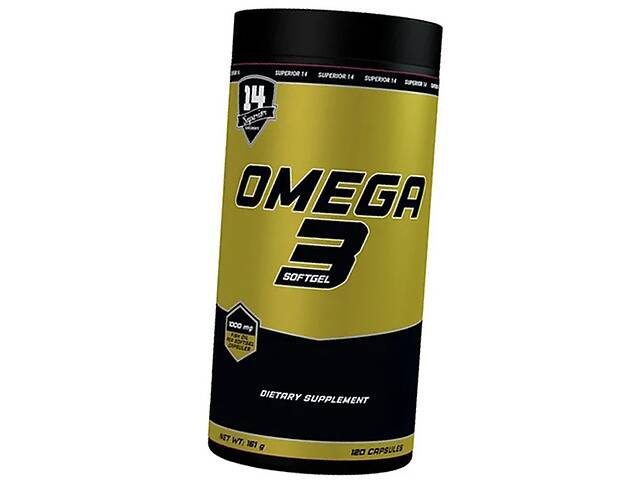 Омега 3 для взрослых Omega 3 Superior 14 120гелкапс (67094001)