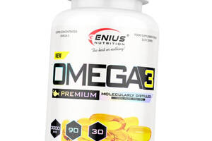 Омега 3 Omega-3 Genius Nutrition 90гелкапс (67562001)