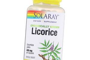 Organically Grown Licorice Solaray 100вегкапс (71411031)