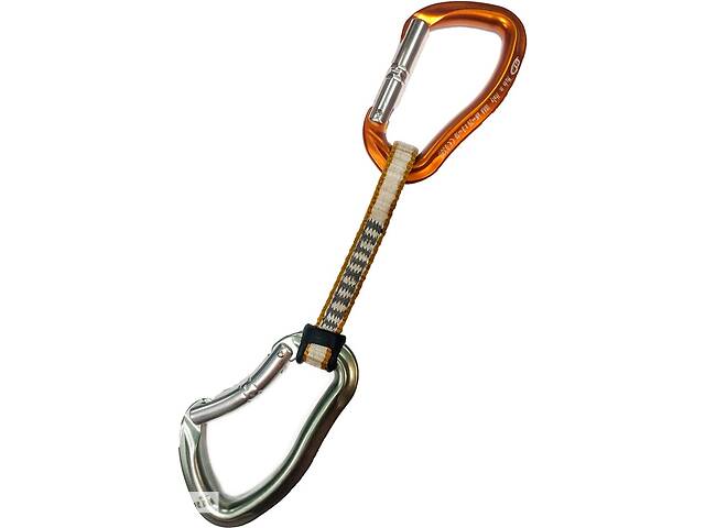 Оттяжка с карабинами Climbing Technology Nimble set dy 12cm Grey/Orange (1053-2E665BB AOL)